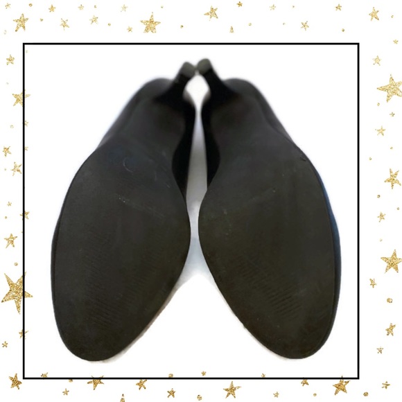 Cute Riverberry Black Women's Heels Pumps 9 - Picture 6 of 6